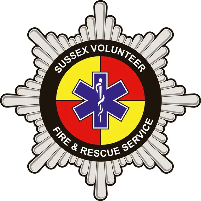 Sussex Volunteer Fire and Rescue badge